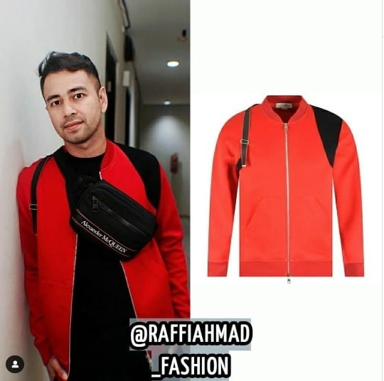 Jaket Mewah Raffi Ahmad. (Instagram/@raffiahmad_fashion)