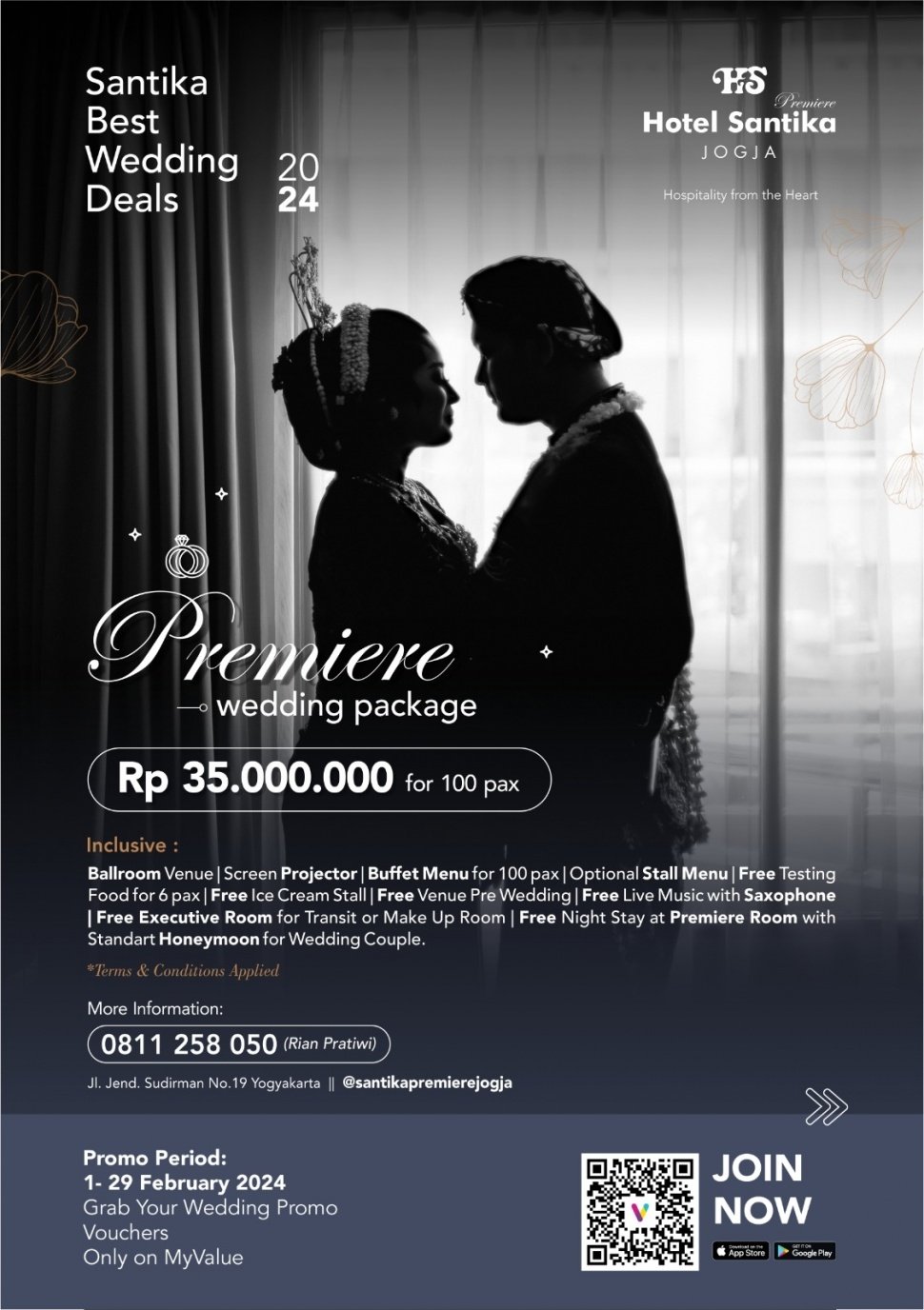 Santika Best Wedding Deals 2024: "Forever Beginning" (Dok.Istimewa)