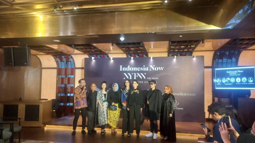 Indonesia Now siap tampil di New York Fashion Week. (Suara.com/Bimo Aria Fundrika)