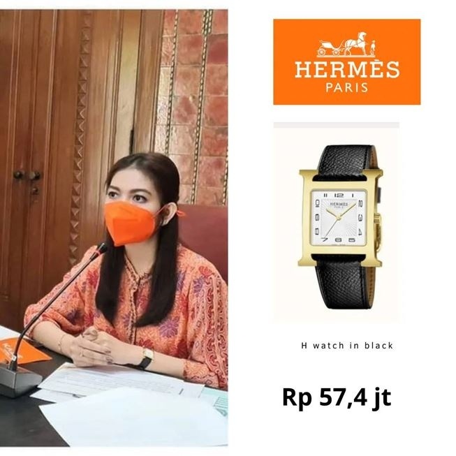 Koleksi jam tangan mewah Selvi Ananda. (TikTok/fashionpejabat)