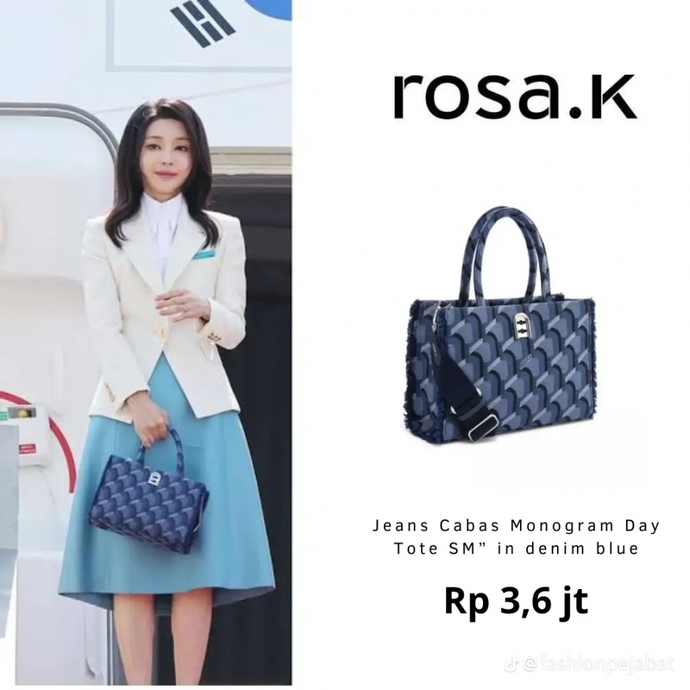 Koleksi Tas dari Brand Lokal Milik Ibu Negara Korsel Kim Keon Hee (TikTok/@fashionpejabat)