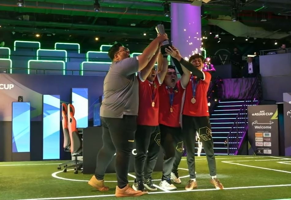 Timnas eSports Indonesia juara AFC eAsian Cup 2023. (YouTube AFC Asian Cup)