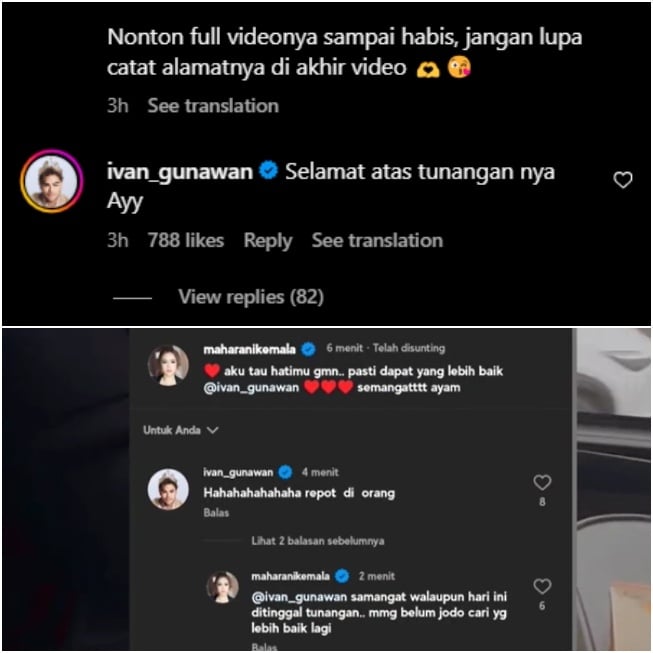 Ivan Gunawan memberi selamat kepada AYu Ting Ting (Instagram)