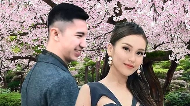 Ayu Ting Ting dan Muhammad Fardhana. [Instagram]