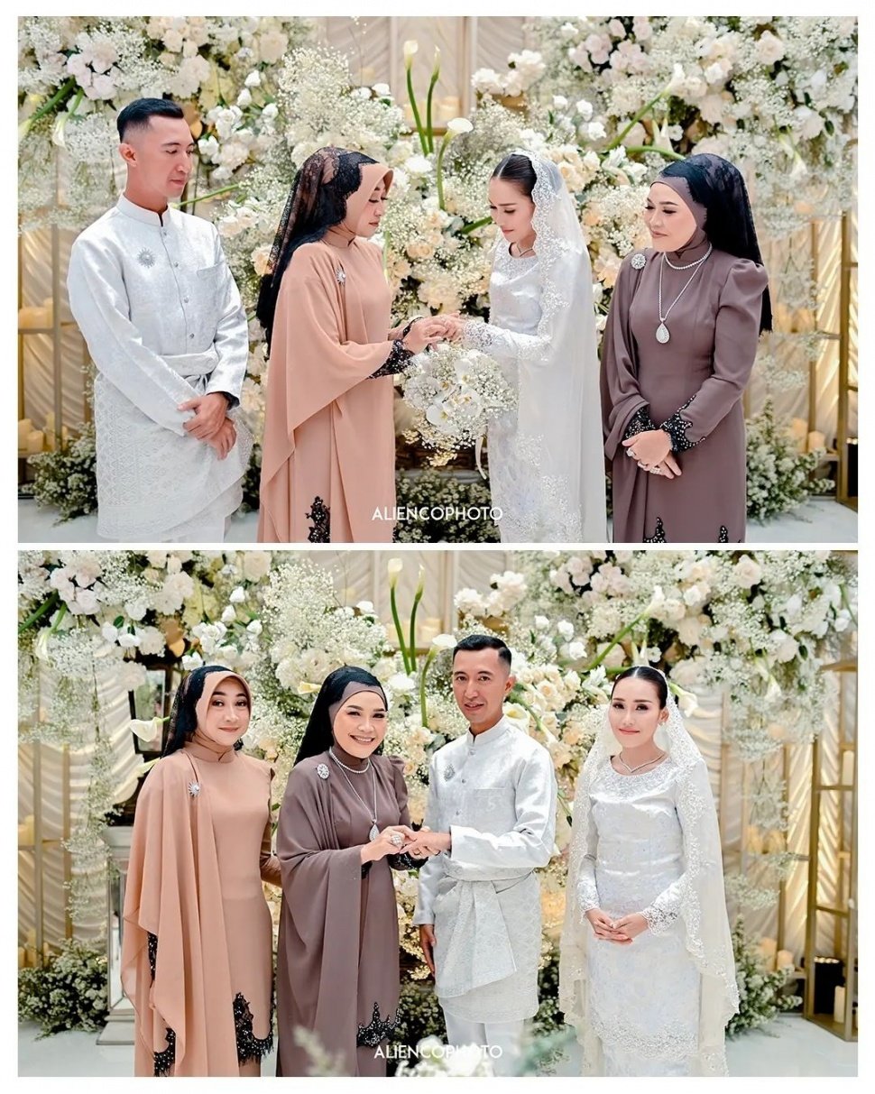 Acara pertunangan Ayu Ting Ting dan Muhammad Fardana. [Instagram @aliencophoto]