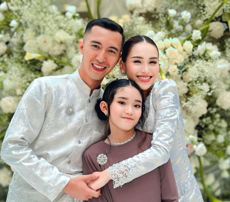 Potret Bilqis Khumairah Razak di Lamaran Ayu Ting Ting (Instagram)