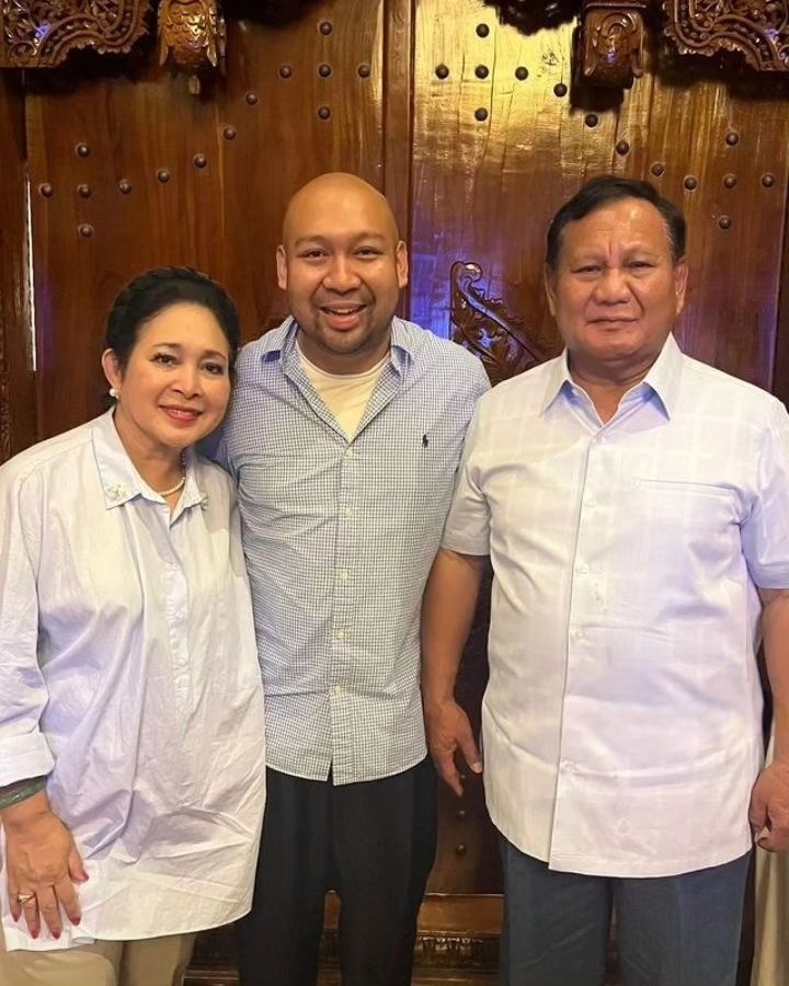 Titiek Soeharto, Didit Prabowo dan Prabowo Subianto (instagram)