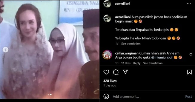 Akad nikah Putri Anne dan Arya Saloka (Instagram)