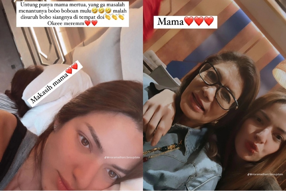 Hubungan Nia Ramadhani dengan Ibu Mertua, Tatty Murnitriati (TikTok)