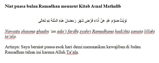 niat puasa ramadhan 3 (Suara.com)