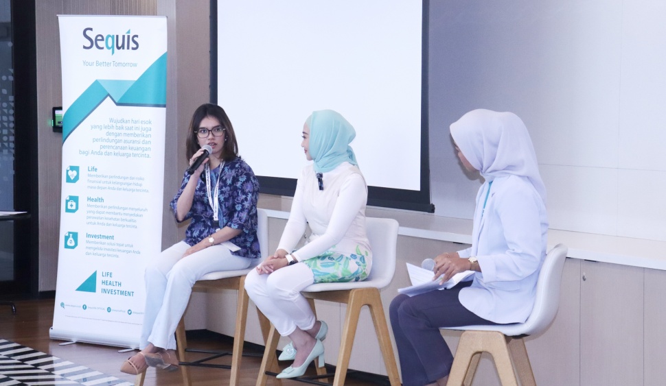 dr. Debora Aloina Ita Tarigan dan dr. Putri Sakti Dwi P., Sp.GK, M. Gizi. (Dok. Sequis)