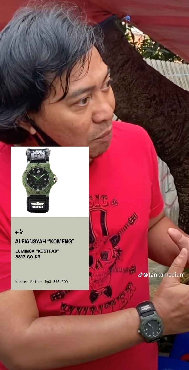 Koleksi Jam Tangan Komeng (TikTok)