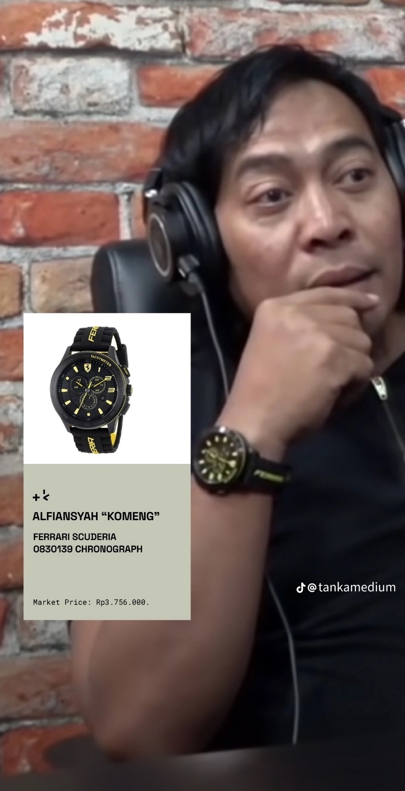 Koleksi Jam Tangan Komeng (TikTok)