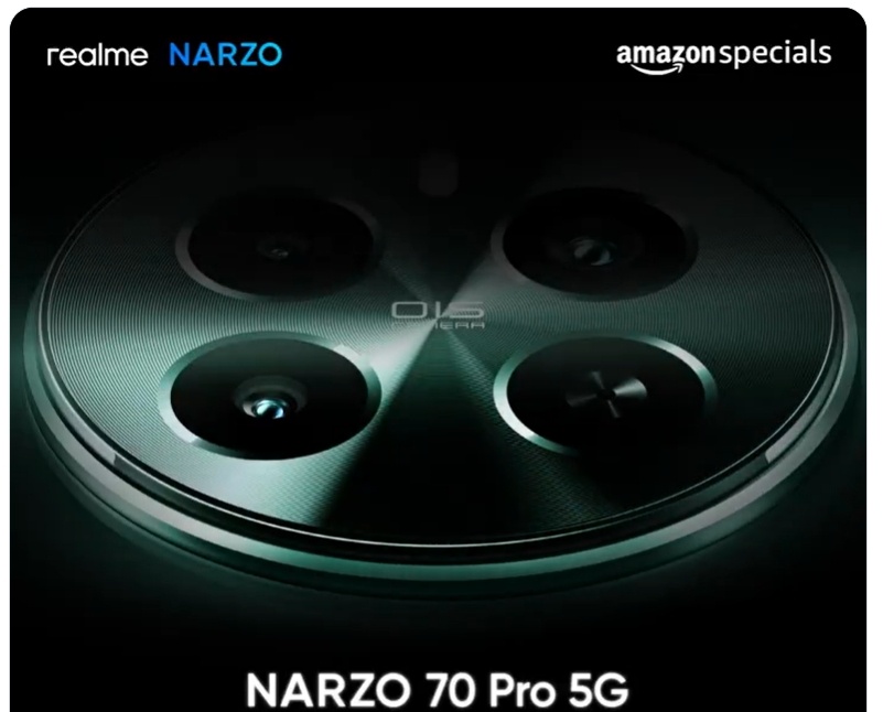 Teaser Realme Narzo 70 Pro. (Realme)