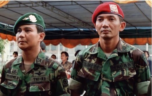 Potret Prabowo Subianto Berseragam TNI. (Instagram/@prabowo)