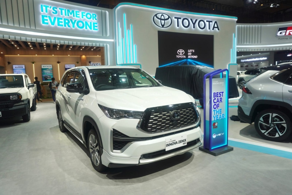 Innova Zenix Hybrid Jadi Andalan Toyota di IIMS 2024. (Foto: TAM)