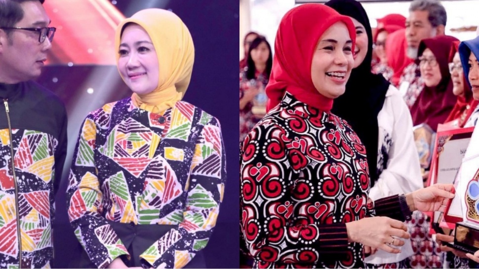 Adu Gaya Atalia Praratya dan Siti Atikoh Supriyanti (Instagram)