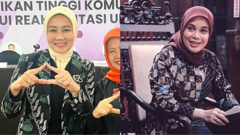 Adu Gaya Atalia Praratya dan Siti Atikoh Supriyanti (Instagram)