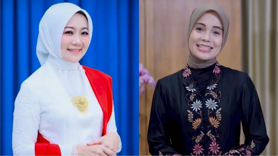 Adu Gaya Atalia Praratya dan Siti Atikoh Supriyanti (Instagram)