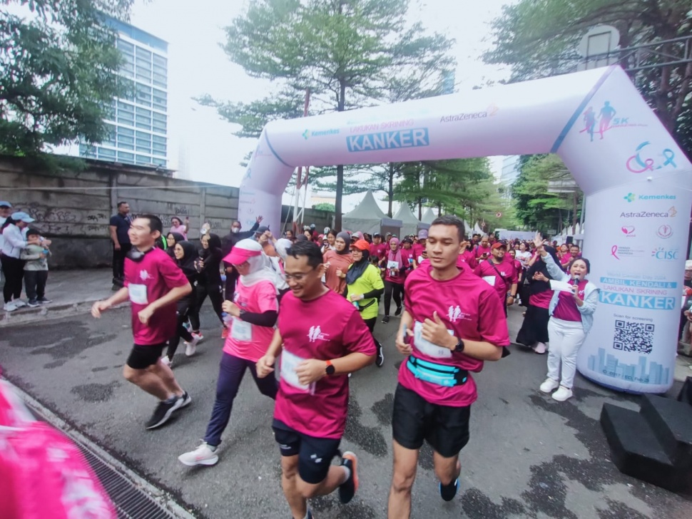5K Amazing Run: Ambil Kendali dan Lakukan Skrining Kanker (Dok. Astrazeneca)