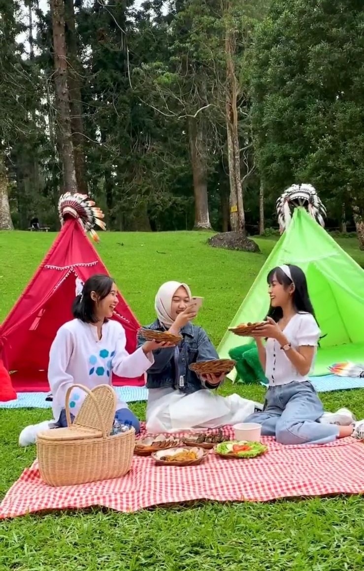 Tradisi Papajar Sambil Piknik di Kebun Raya Cibodas (Dok. Kebun Raya Cibodas)