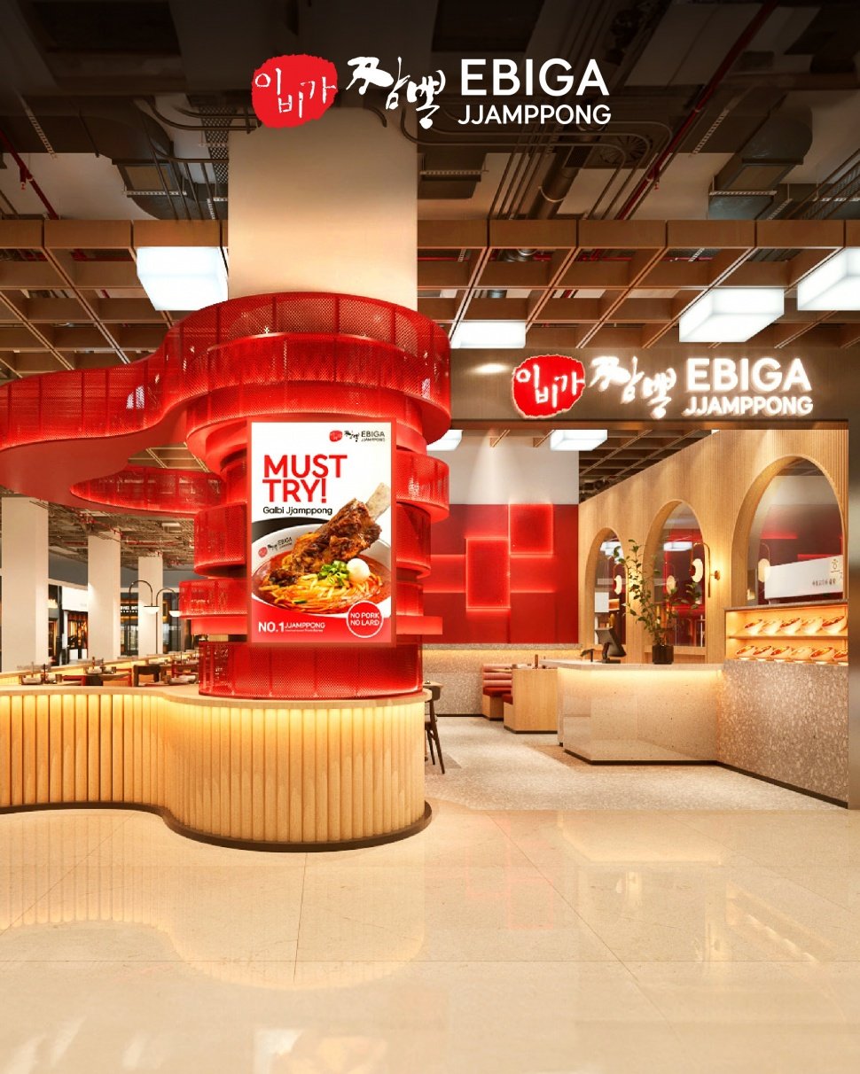 Ebiga Jjampong, Resto Jjampong Otentik dari Korea Buka di Lippo Mall Puri (Dok. Ebiga Jjampong)