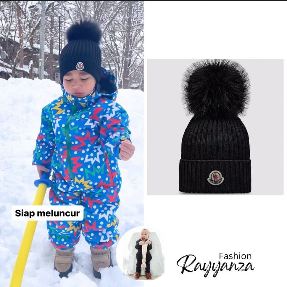 Rayyanza Cipung Main Ski di Jepang. (Instagram/@fashion_rayyanza)