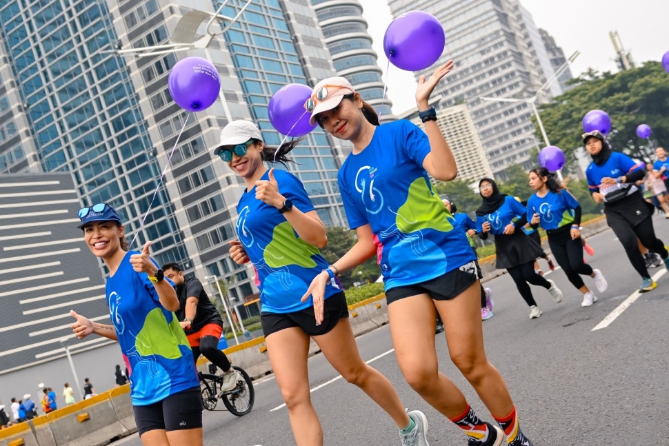 Merayakan Hari Penyakit Langka Sedunia 2024 (World Rare Disease Day), Yayasan Mucopolly Sacharidosis (MPS) dan Penyakit Langka Indonesia menggelar acara lari dan jalan bersama di area Car Free Day FX Sudirman, Jakarta, Minggu (10/3/2024) dalam upaya menggaungkan kesadaran, pemahaman dan dukungan terhadap penyakit langka yang mempengaruhi kehidupan banyak orang di seluruh dunia, terutama di Indonesia. (Foto: Istimewa)