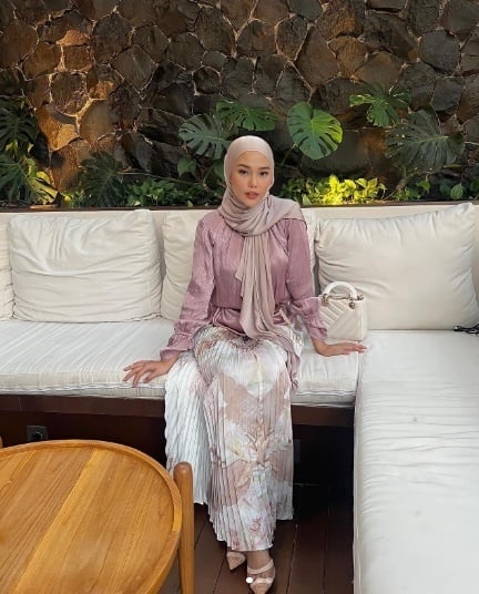 OOTD Hijab Dara Arafah. (Instagram/@daraarafah)