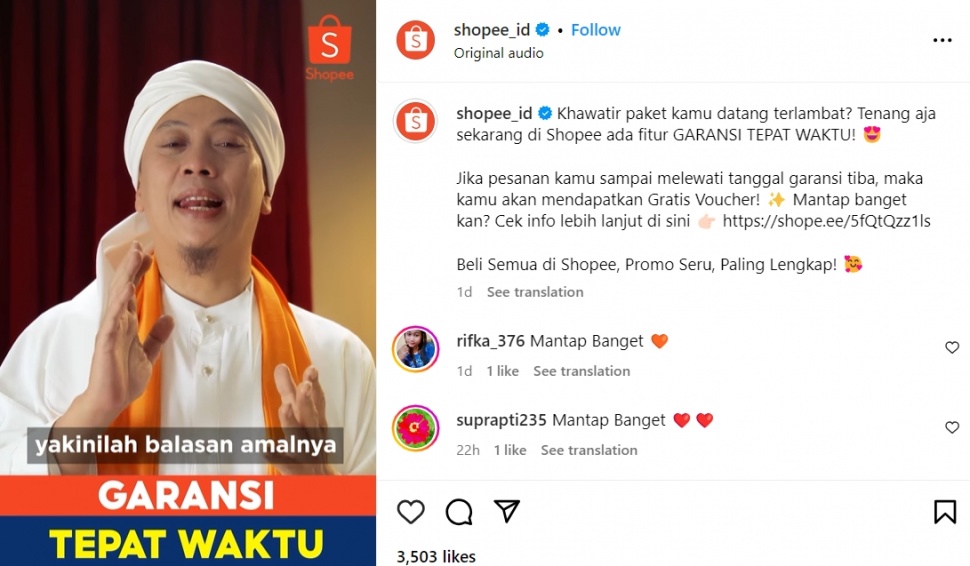 Penyanyi religi, Opick merasakan kepastian dari program Garansi Tepat Waktu. (Dok: Istimewa)