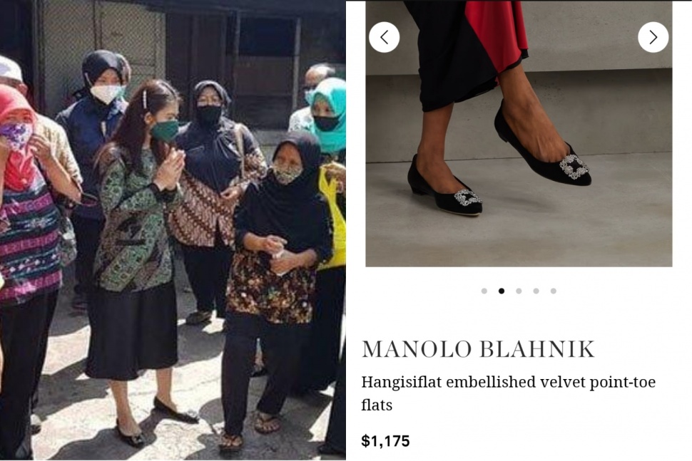 Koleksi Sepatu Mewah Manolo Blahnik Milik Selvi Ananda (Instagram)