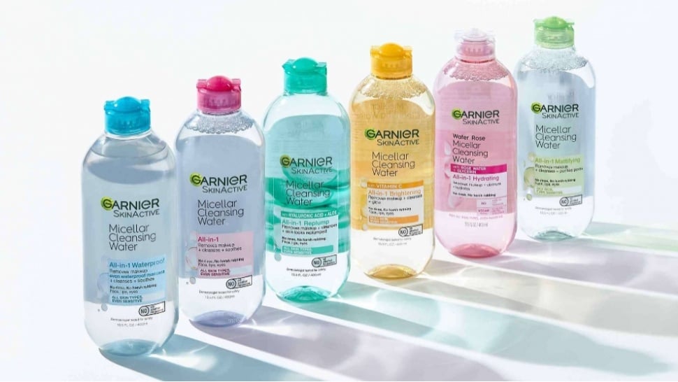 Garnier Micellar Cleansing Water Pink (garnier.co.id)