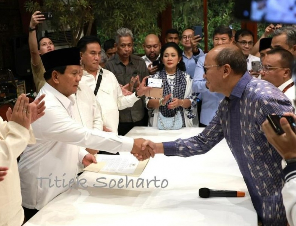 Titiek Soeharto Bersama Prabowo Subianto (Instagram)