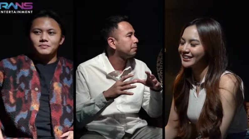 Rizky Febian, Raffi Ahmad, dan Mahalini (YouTube)