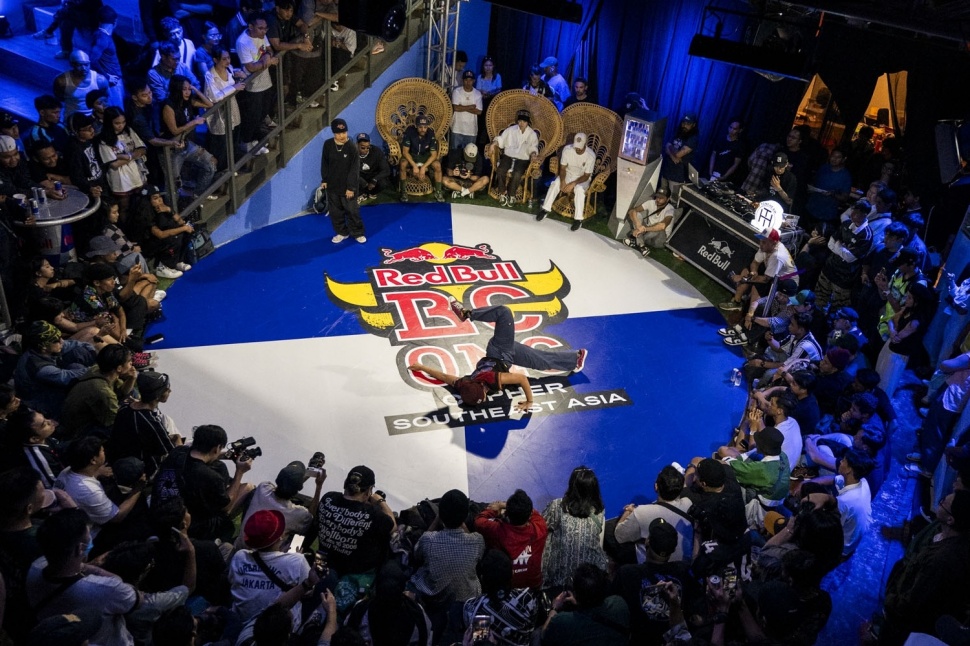 Indonesia menorehkan sejarah sebagai tuan rumah pertama Final Red Bull BC One Regional South East Asia yang digelar di M Bloc Space Jakarta. (Foto: Istimewa) 