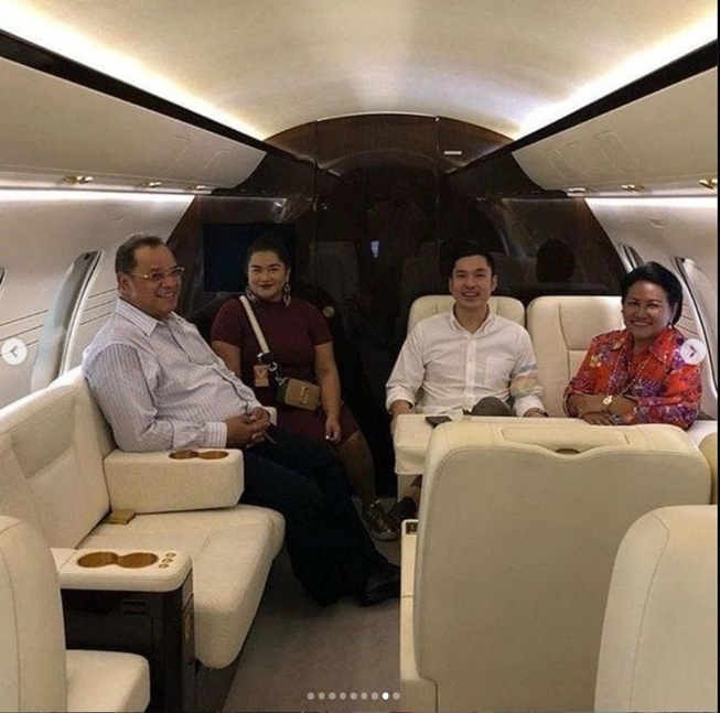 Harvey Moeis beri hadiah jet pribadi untuk Rapahel Moeis (Instagram)