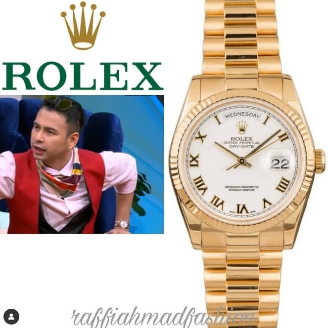 Koleksi jam tangan mewah Raffi Ahmad (Instagram)