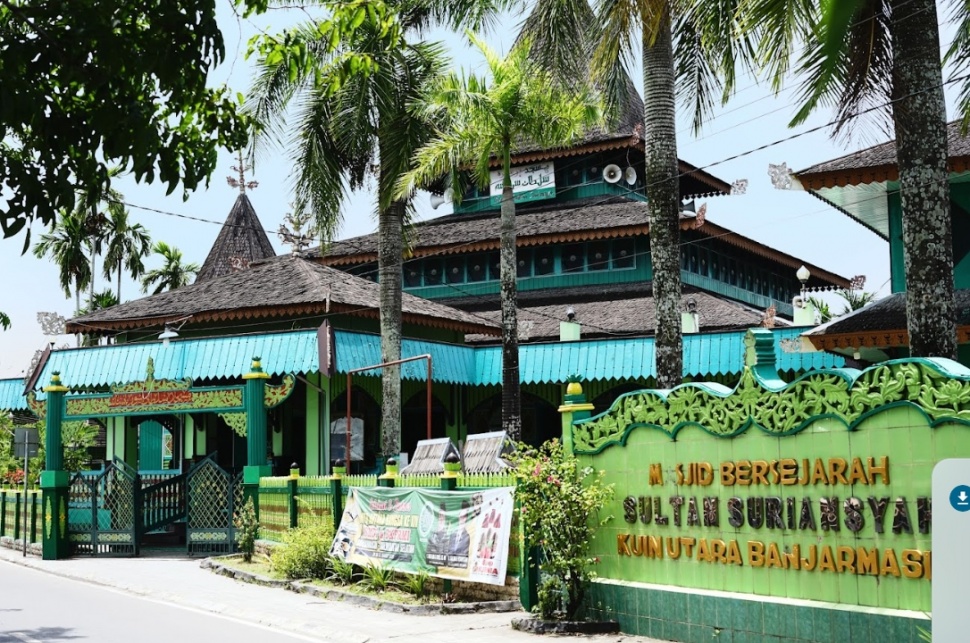Wisata Religi di Masjid Sultan Suriansyah. (Dok. Archipelago)