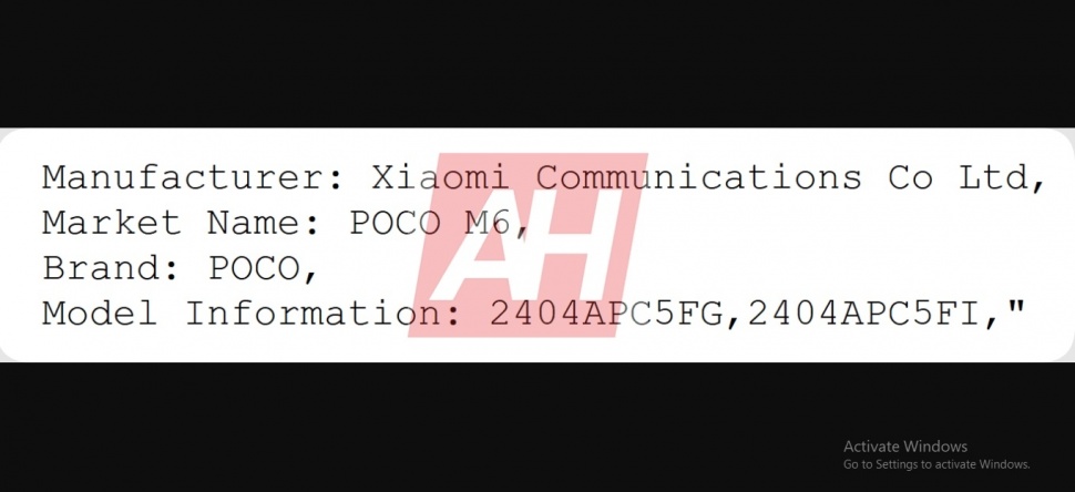Bocoran Poco M6. [Androidheadlines]