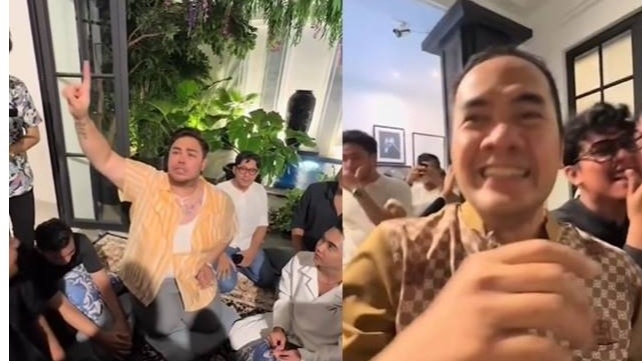 Ivan Gunawan dan Saipul Jamil yang dihujat karena jadikan pelecehan seksual sebagai candaan (akun X)