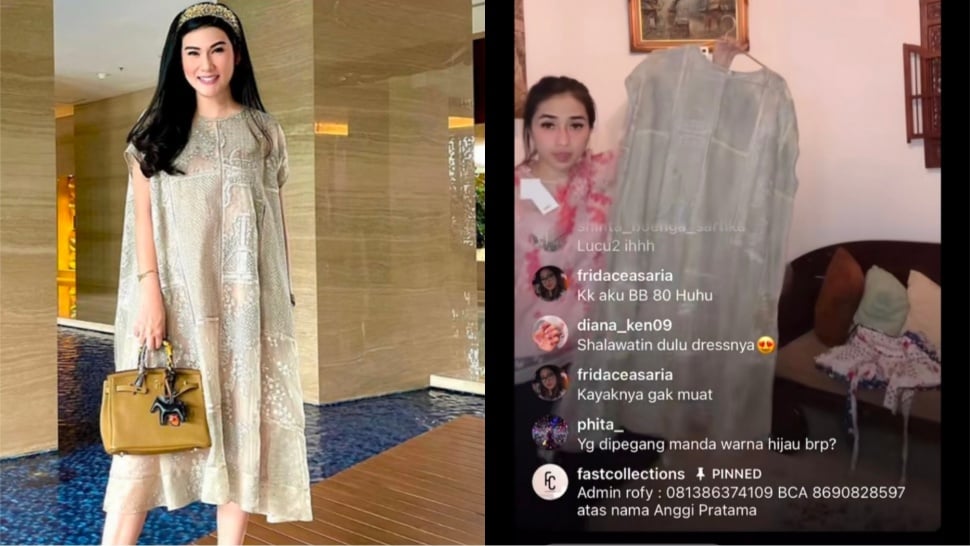 Baju Mahal Stevie Agnecya Dijual Puluhan Juta Oleh Adik Ipar (TikTok)