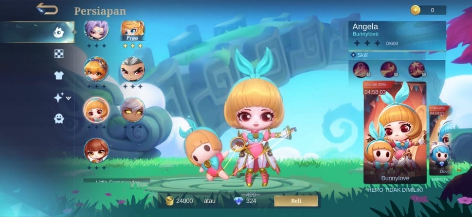 Angela Magic Chess. (Mobile Legends)