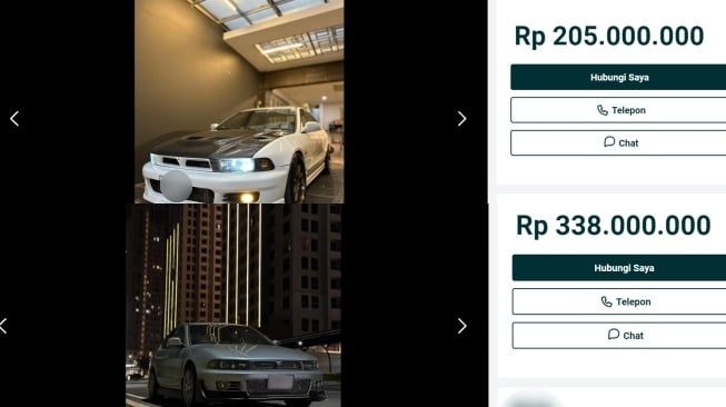 Mitsubishi Galant dengan harga mencengangkan. (OLX)