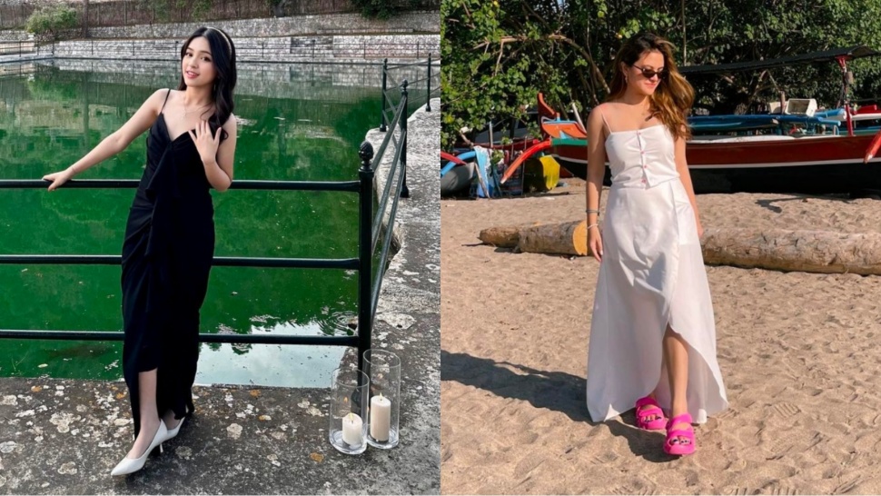 Adu Gaya Eca Aura dan Marsha Aruan (Instagram)