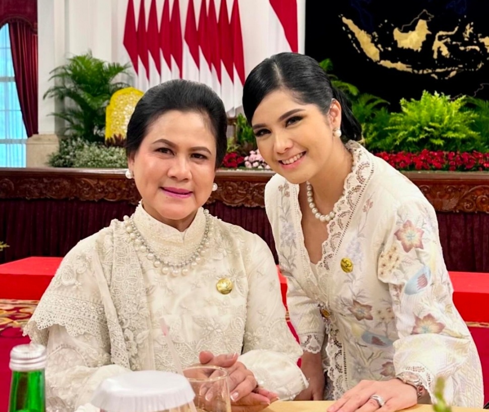 Potret Annisa Pohan dan Iriana Jokowi di Istana Kepresidenan (Instagram)