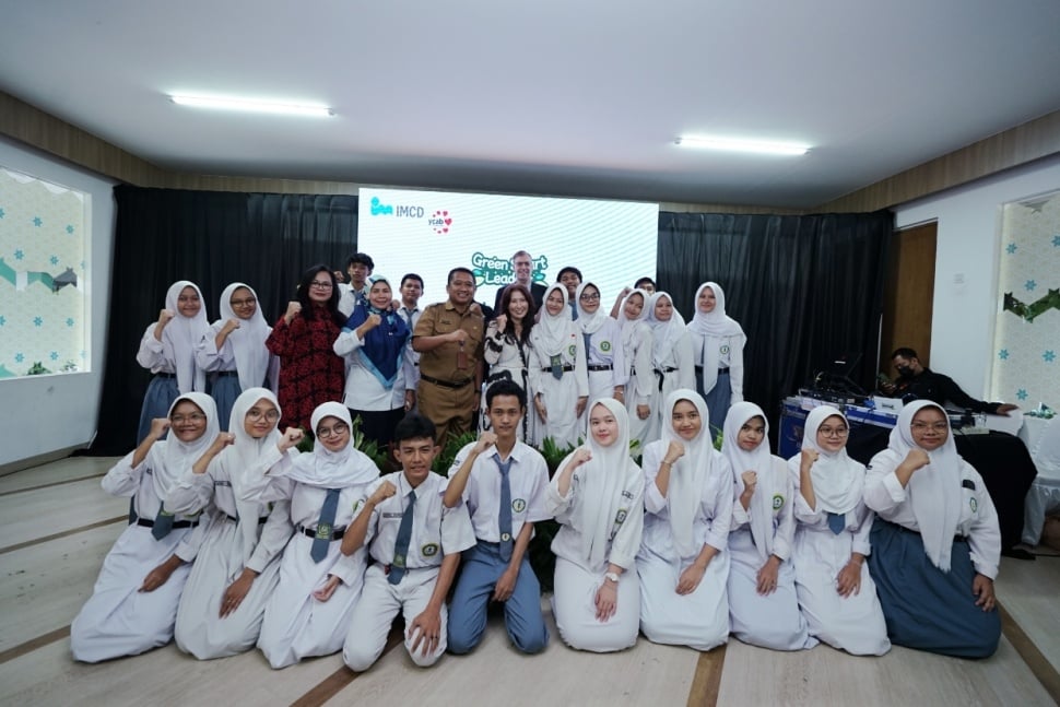 Program Green Smart Leaders dari IMCD Ajak Siswa Buat Produk Daur Ulang (Dok. IMCD)