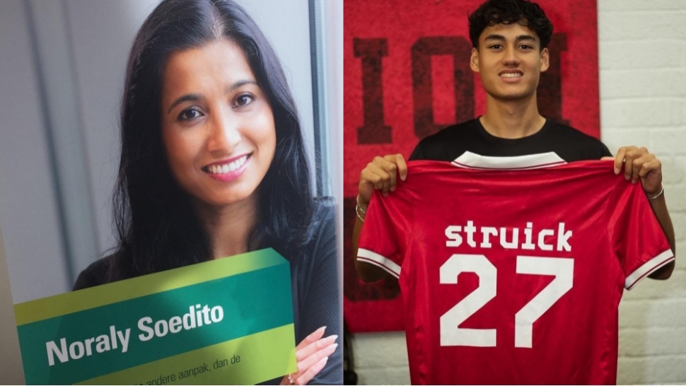 Noraly Soedito dan Rafael Struick - Biodata dan Karier Noraly Soedito (Kolase Instagram)