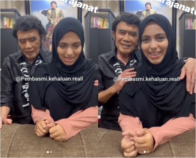 Rhoma Irama memperkenalkan anak bungsunya (Instagram)