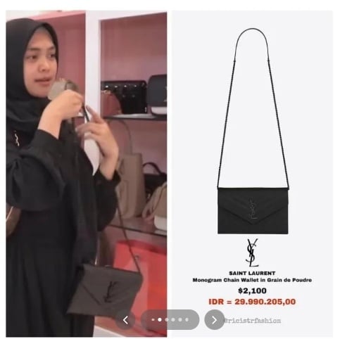 Koleksi tas branded Ria Ricis. (TikTok/@citralestari09.24)