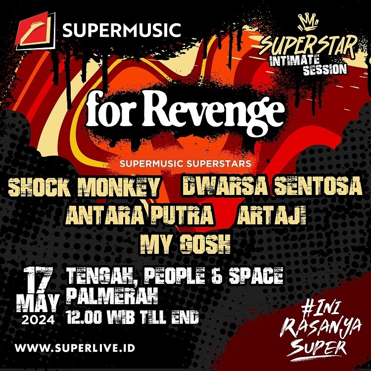 Poster Supermusic Superstar Intimate Session [dok.pribadi]